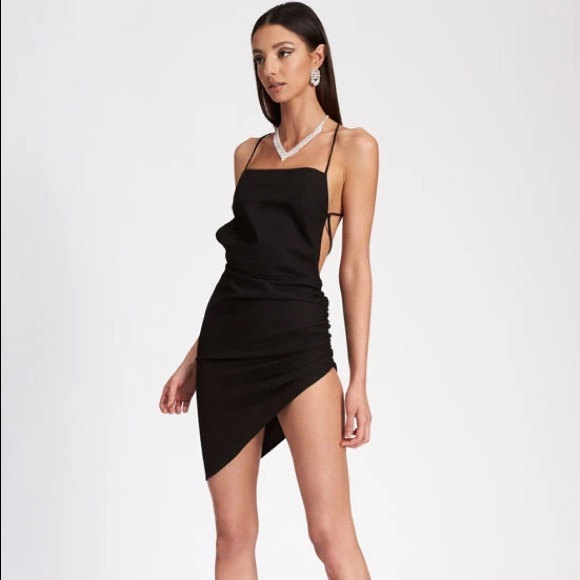 lioness vivien linen mini dress Lioness | Dresses | Lioness The Vivien Dress Black Size 4 Nwt